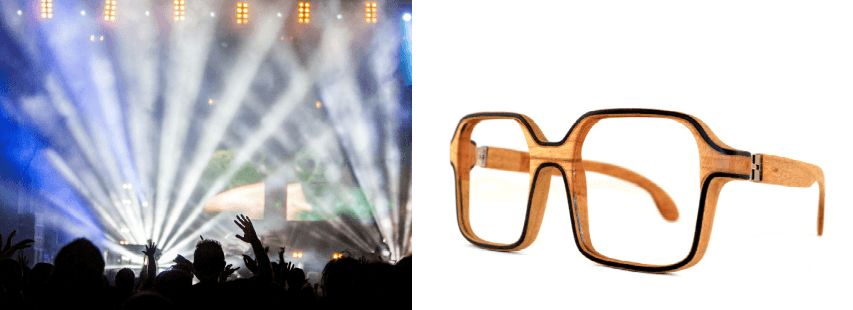 lunettes pour Faire la fête