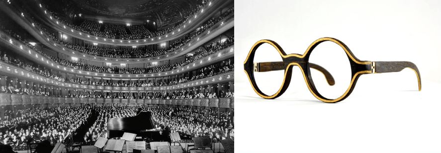 lunettes pour un Événement culturel