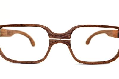 Système d'ouverture lunettes en bois